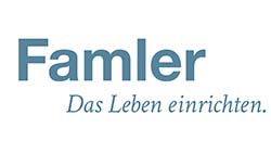 Famler Einrichtungen GmbH Logo weiß