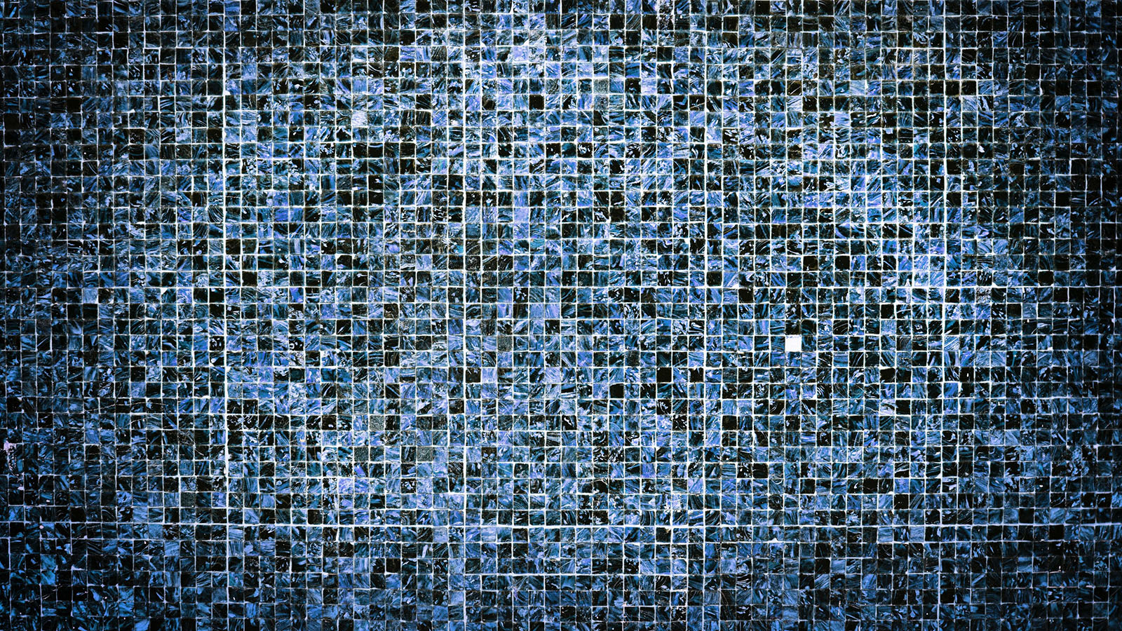 Modern luxury bathroom blue interior