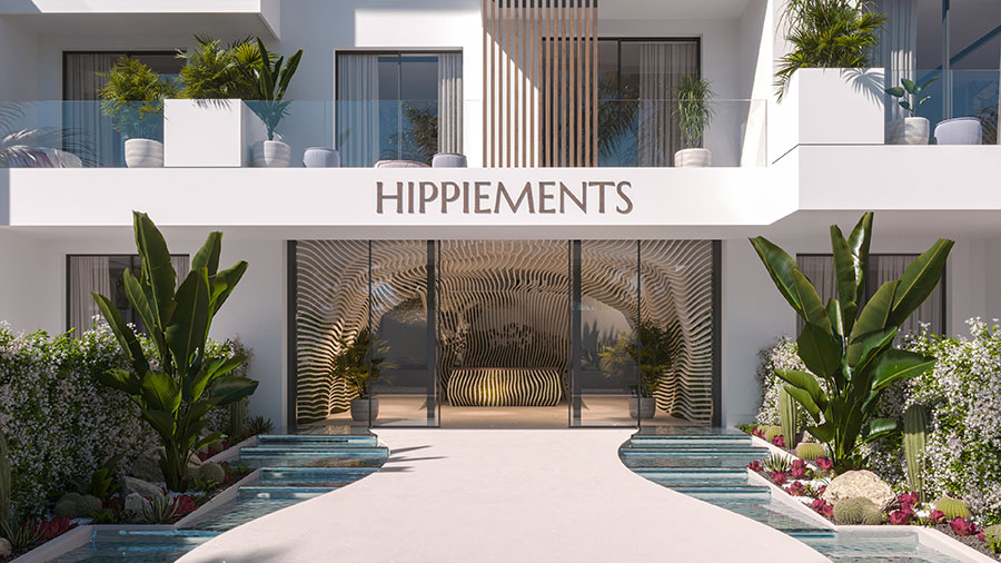 Hippiements, einzigartige Luxusappartements auf Ibiza: neu