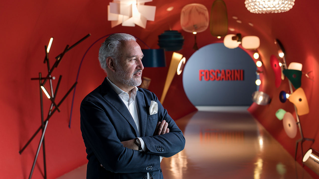 Carlo Urbinati, Präsident und Gründer von Foscarini