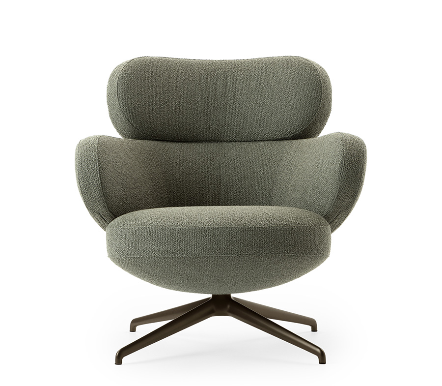 Markant. Puristisch. Raffiniert. Mit offenen Armen und grenzenlosem Sitzkomfort empfängt einen dieser schicke Armchair „Bibo“ von Pode. www.pode.eu Foto: © Pode