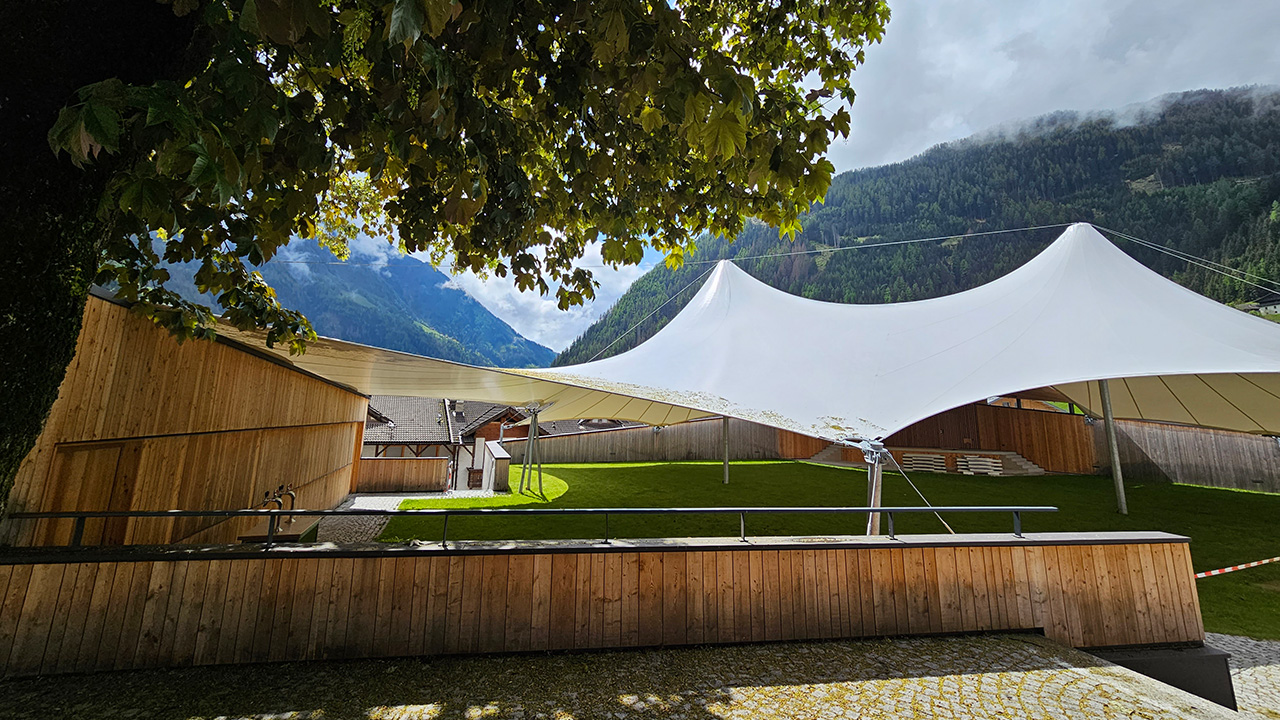 Wetterfeste Sonnensegel von Sun System