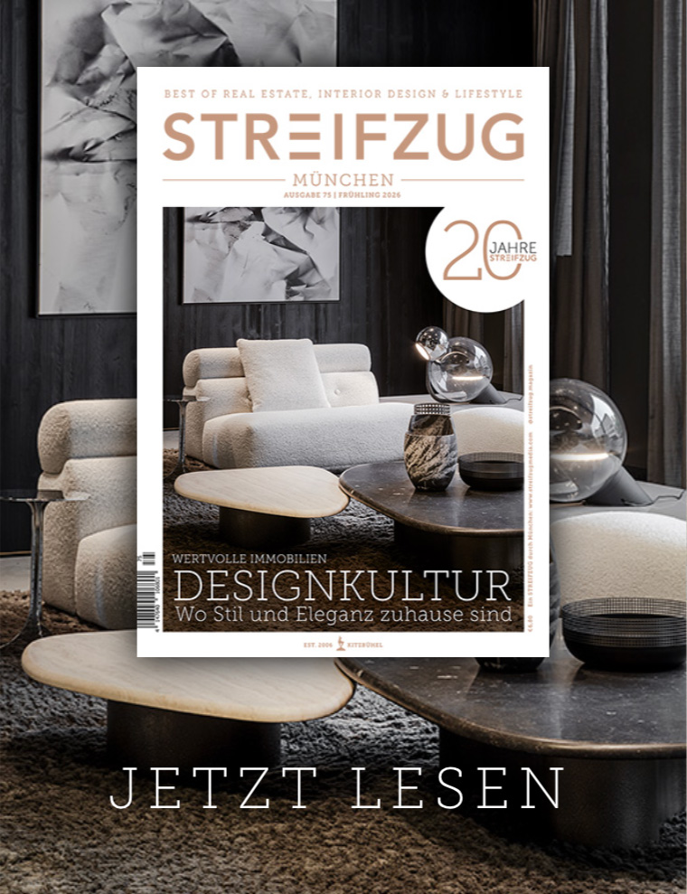Immobilien, Interior Design und Lifstyle Magazin für München