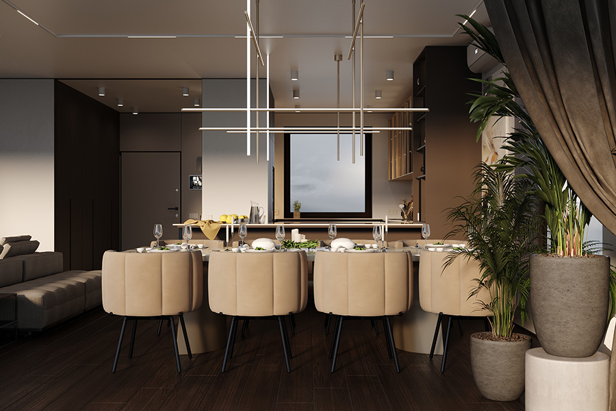 Living Room Design von Kosari Interiors