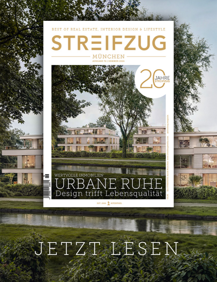 Immobilien, Interior Design und Lifstyle Magazin für München