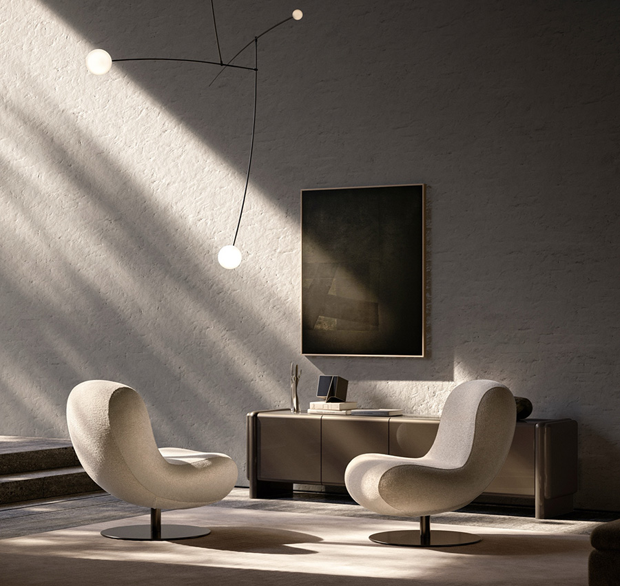 Chillig. Sessel „Bosco“ von Molteni&C. Design: Naoto Fukasawa www.molteni.it Foto: © Molteni&C.