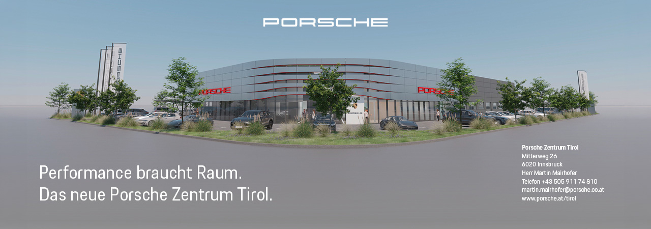 Porsche Zentrum Tirol Neueröffnung