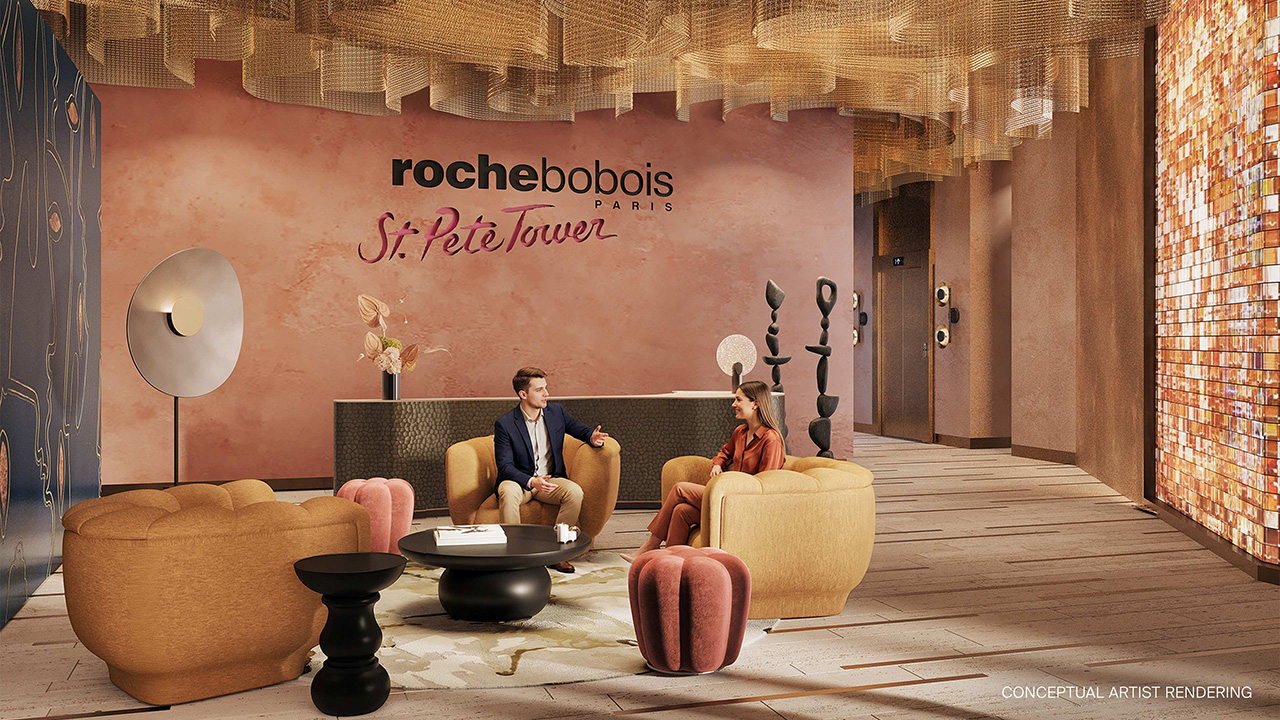Roche Bobois Branded Wohntower