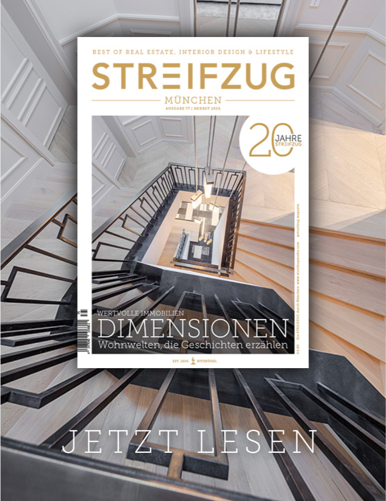 Immobilien, Interior Design und Lifstyle Magazin für München